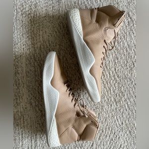 Adidas Tubular Instinct Boost High Top Sneakers, Men’s size 12, Tan